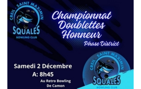 Championnat Doublette Honneur